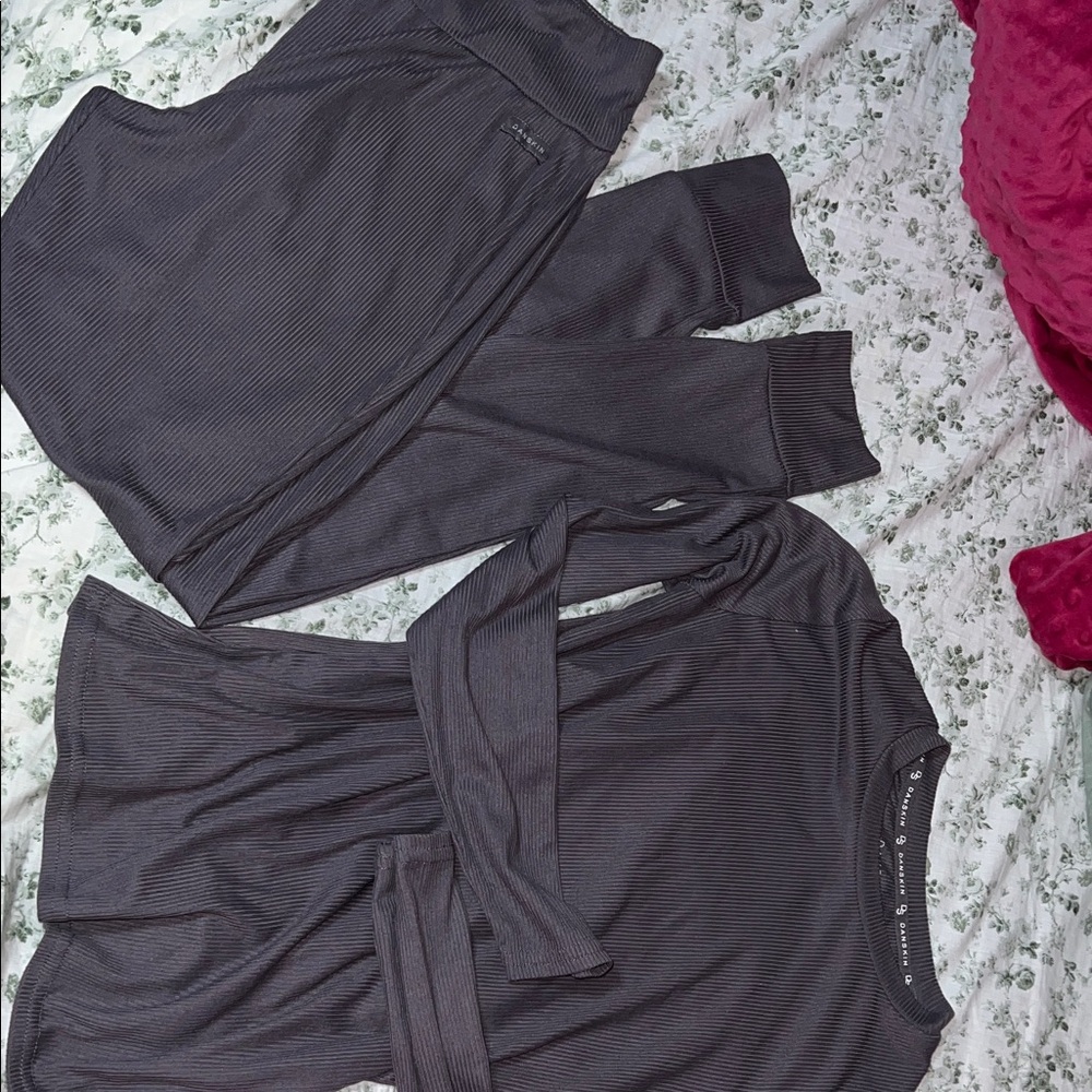 DANSKIN Charcoal Gray Women's set lounge